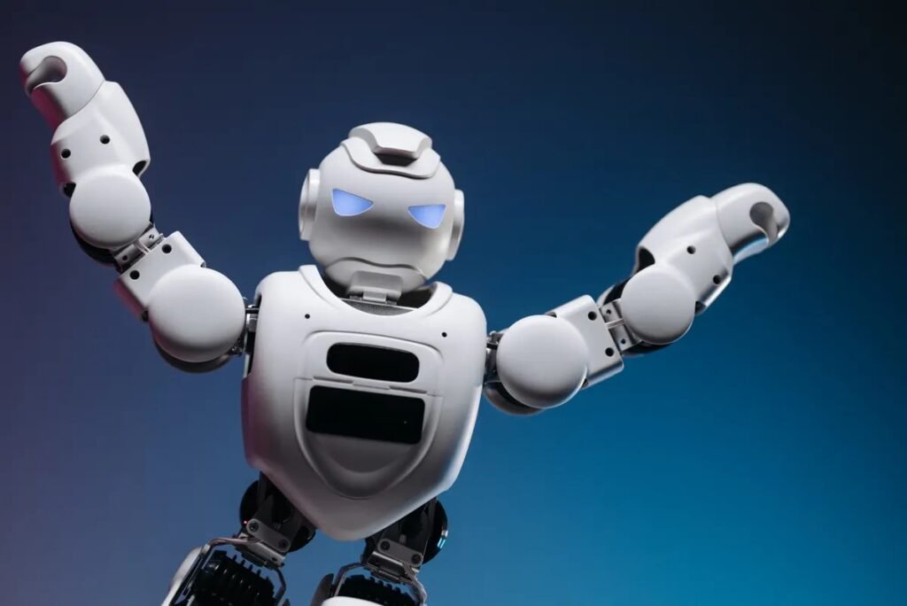 ChatGPT AI chatbot open on a computer screen